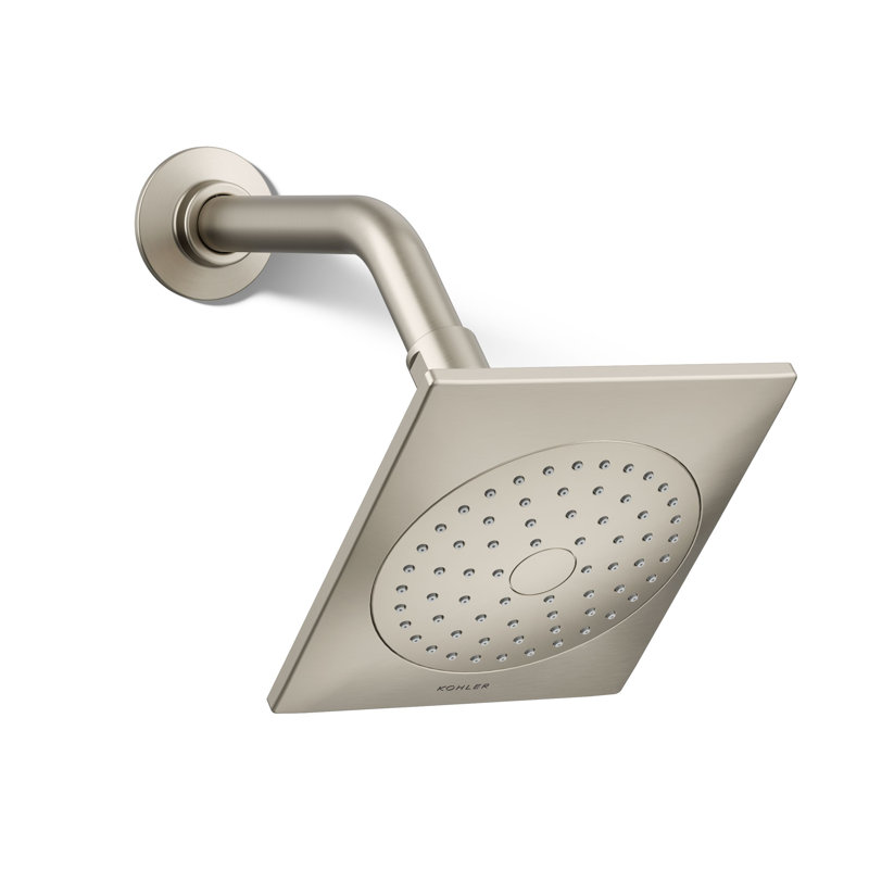 Loure Full/Standard Fixed Shower Head, Vibrant Brushed Nickel