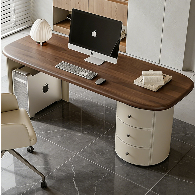 Pallavi Writing Desk, 29.53" H x 70.87" W x 27.56" D