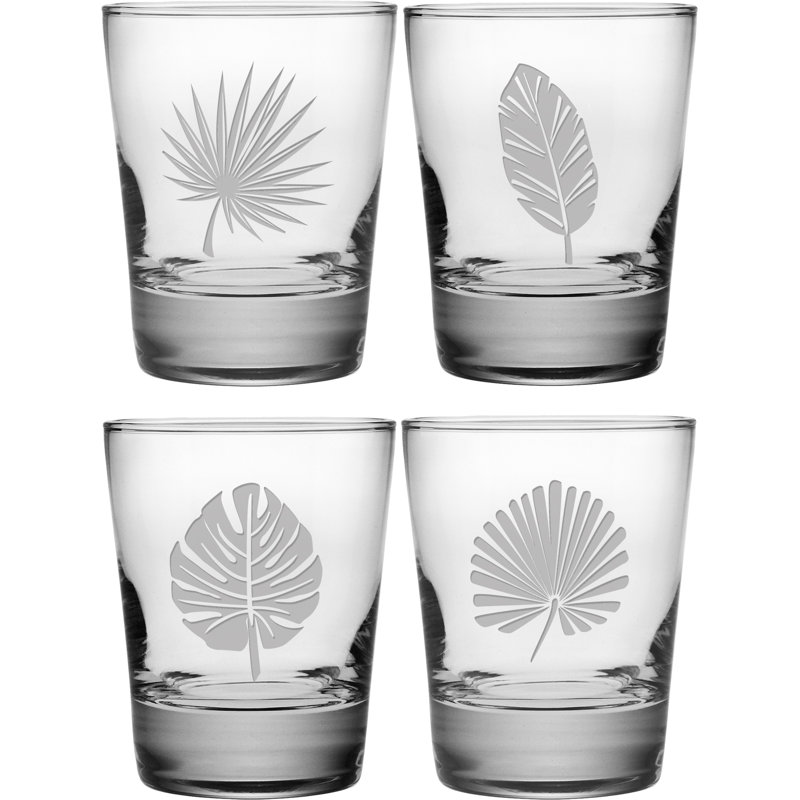 Feuillage tropical en verre Delapena