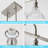 Vintage Chandelier Light, 5-Light Pendant Lights Kitchen Island Lighting(Bulbs Not Included)-475952649
