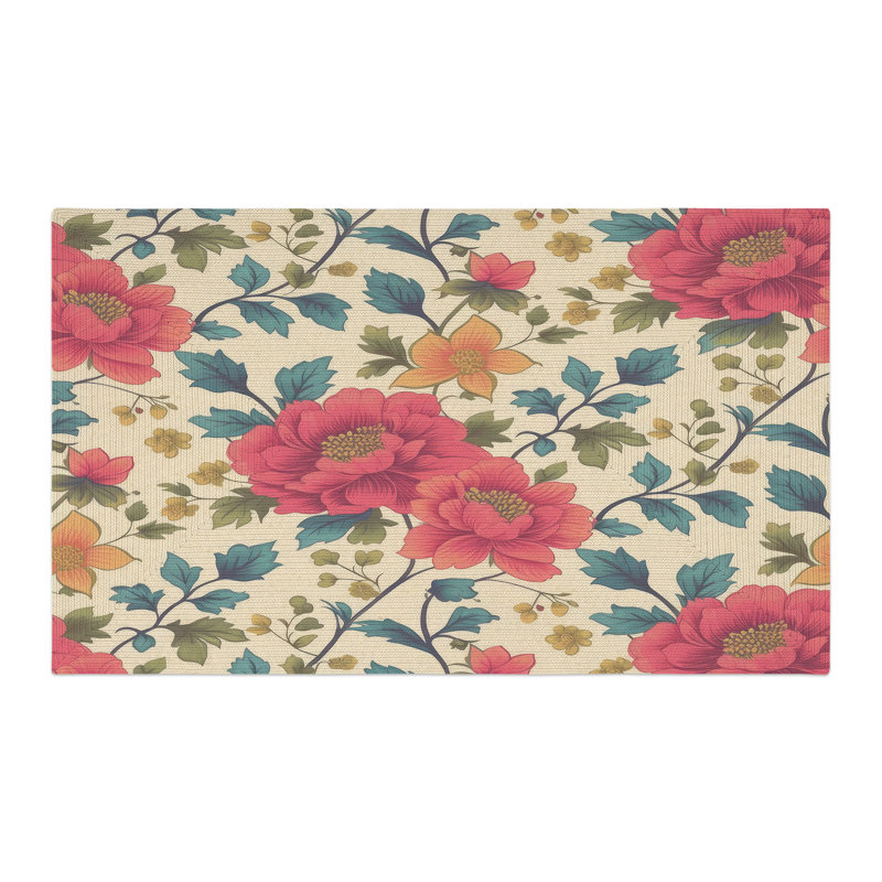 Tapis tressé Bloom Vibes, Rectangulaire 3 pi x 5 pi