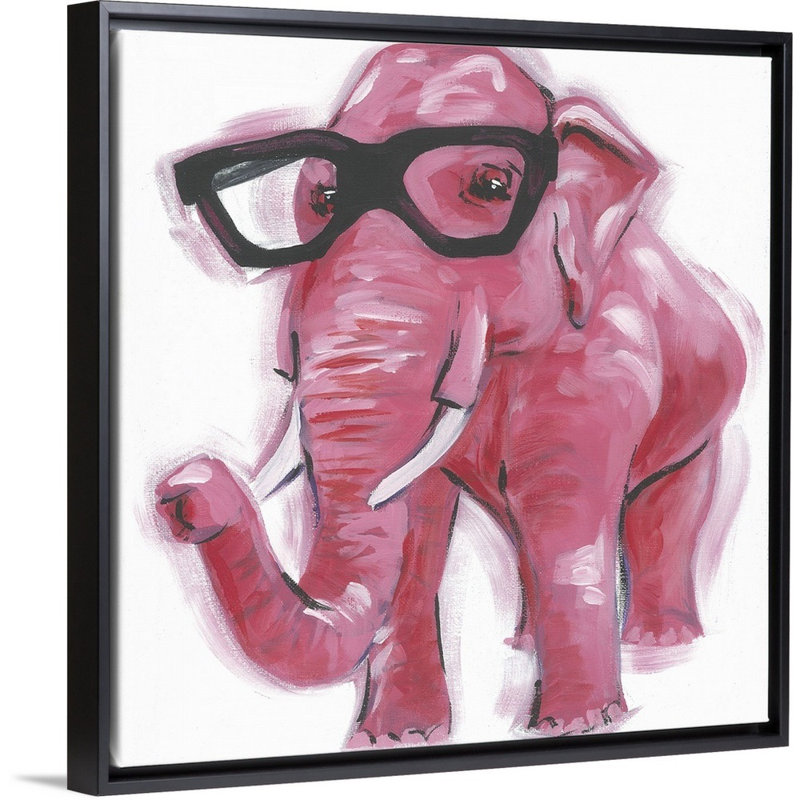 Art sur toile Melina Dapper, Cadre flottant noir, H 12 po x l 12 po x P 1,75 po