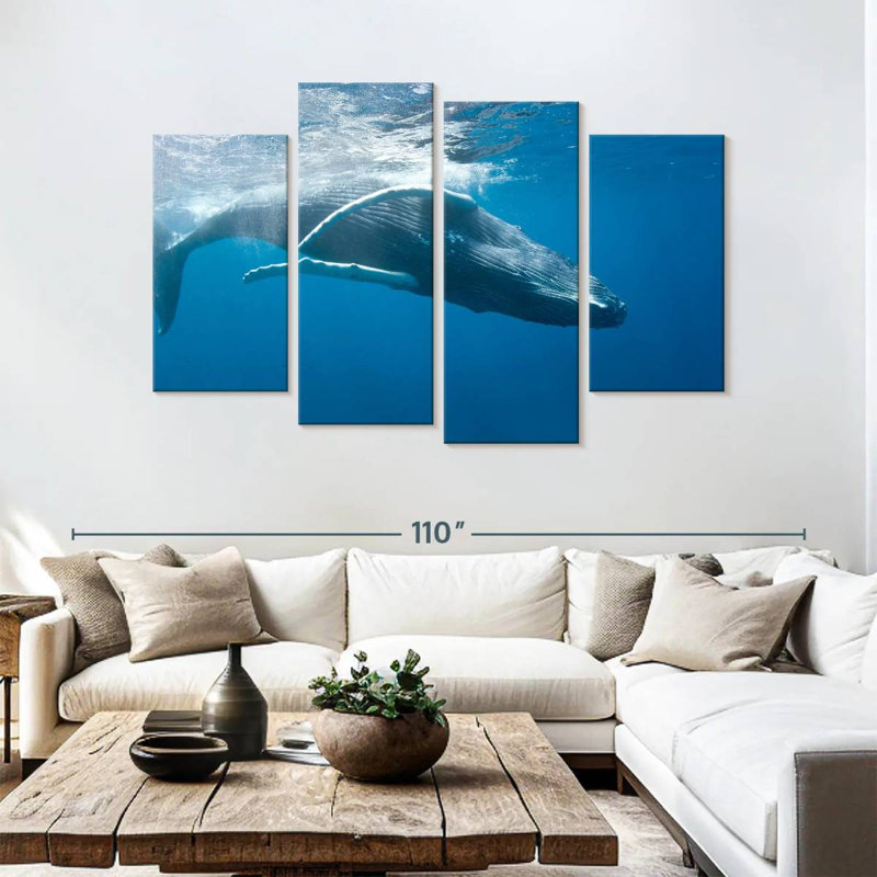 Brampt Humpback Whale, 54'' H x 84'' W