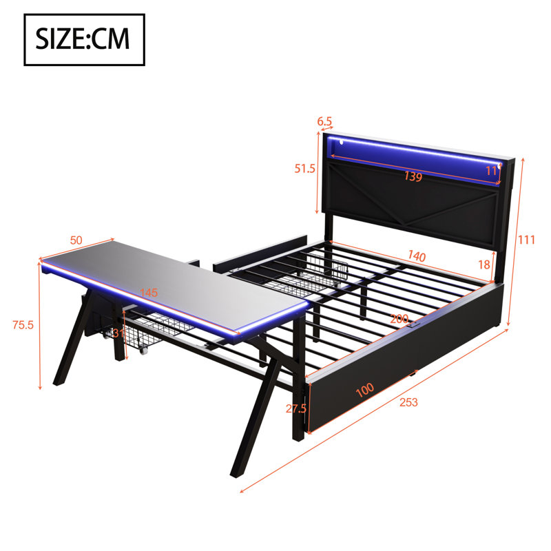 Storage Bed