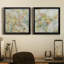 Floral Blush - ensemble de 2 reproductions d'art sur toiles-363999418-363999422-300395165