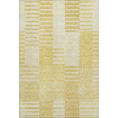 Premium Machine Washable Prisco Honey Rug