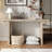 Rustic Farmhouse Console Table, Behind Couch Table-267846566