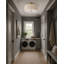 Juna 3 - Light Brass Drum Pendant