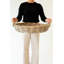 Plateau rond en rotin