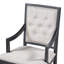 Ensemble de salle à manger Retro 5PCS, table ronde extensible avec 4 chaises pour la cuisine et la salle à manger-1045049996