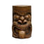 Statue de 13 pouces de haut Tiki avec sculptures Kanaloa