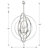 Salas 10 - Light Unique / Statement Globe Chandelier-226447742