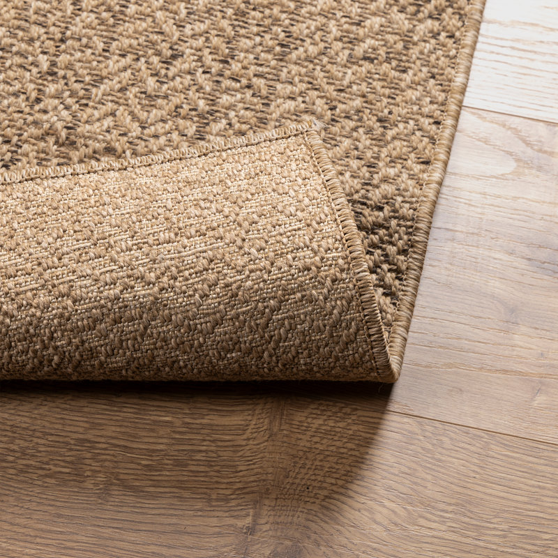 Rug ZIZUR Jute Look Indoor and Outdoor, Rectangle 80 x 150cm