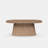 Marielle 84" Oval Pedestal Dining Table, Cocoa