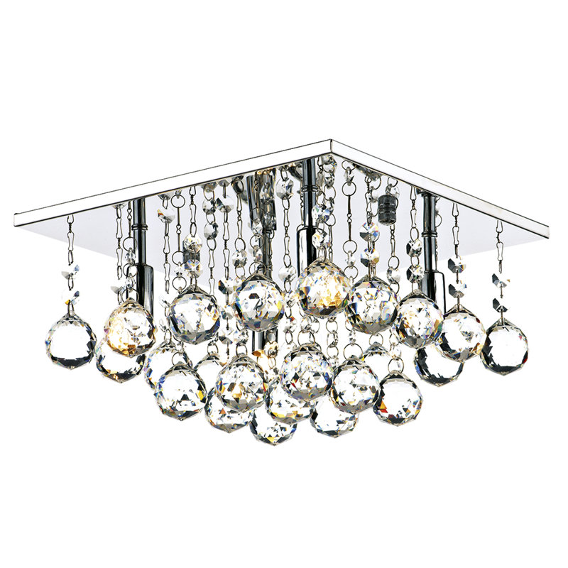 Flush Mount, Polished Chrome