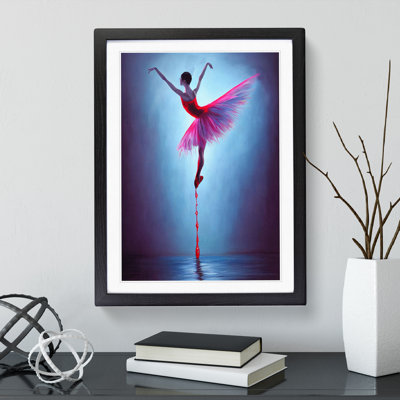 XV1022-3292X Ballerina - Single Picture Frame Painting