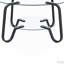 Table basse à structure métallique en verre trempé double couche-113730642