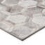 Tapis gris en similicuir mosaïque 3 po x 5 po-1951508331