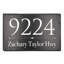 Plaque d'adresse murale sur 2 lignes-59670526