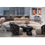 Fauteuil demi-tonneau pivotant Celeny