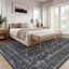Floral Machine Printed Area Rug-1045303125-1045303124