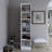 12 Pairs 72'' Tall Shoe Storage Cabinet