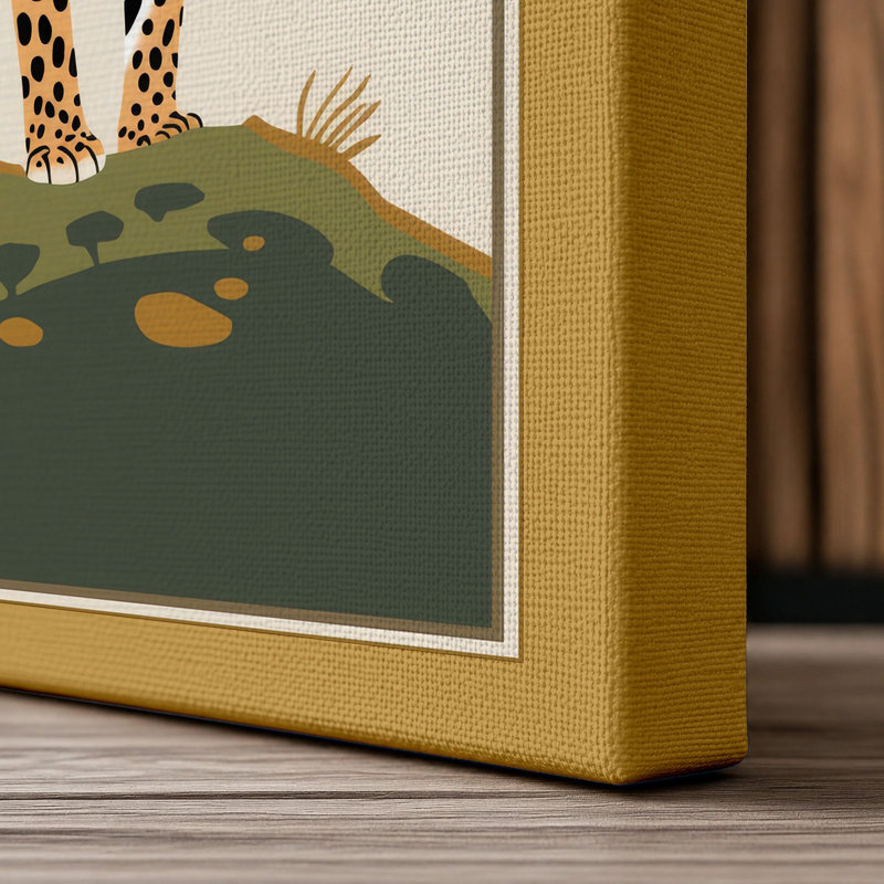 Print, 24x16 - 61.0 x 40.6 cm, Ochre Border