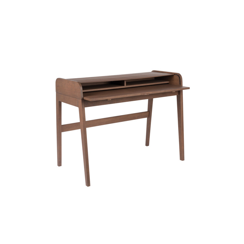 Barbier Solid Wood Writing Desk, Brown