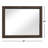 Brooks Wood Flat Mirror