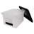 Innovative with Snap-on Lid Closure File Boxes