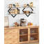 38cm W Metal Wall Mounted Shelving Unit