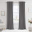 Paire de rideaux occultant et texturé 100% lin 50 po (ensemble de 2)-924673629-932488677