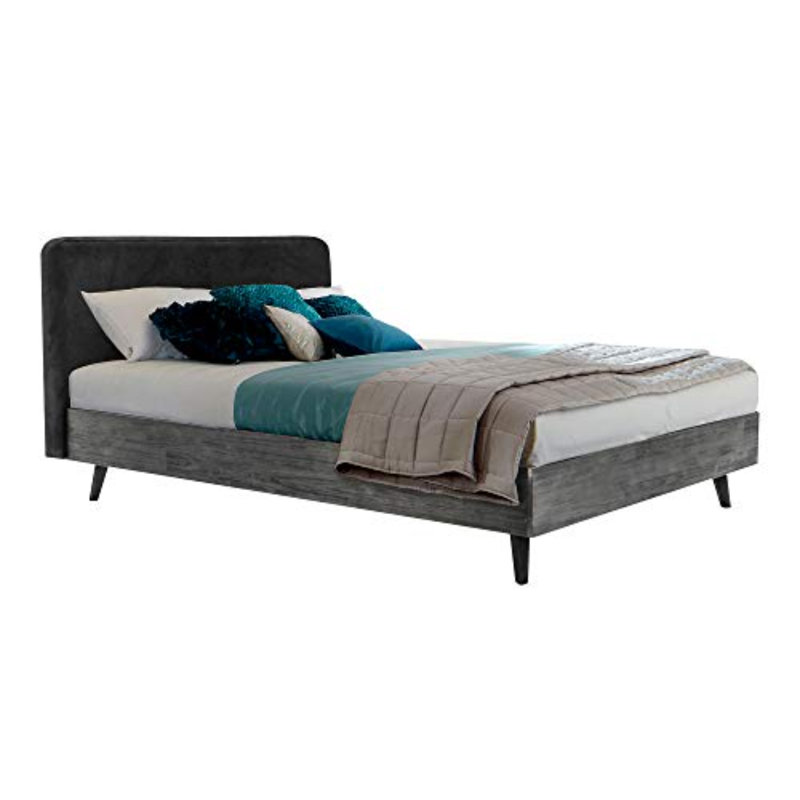 Mui Upholstered Panel Bed, King