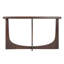 Wilder Rectangular Mango Wood Console Table with Trestle Base