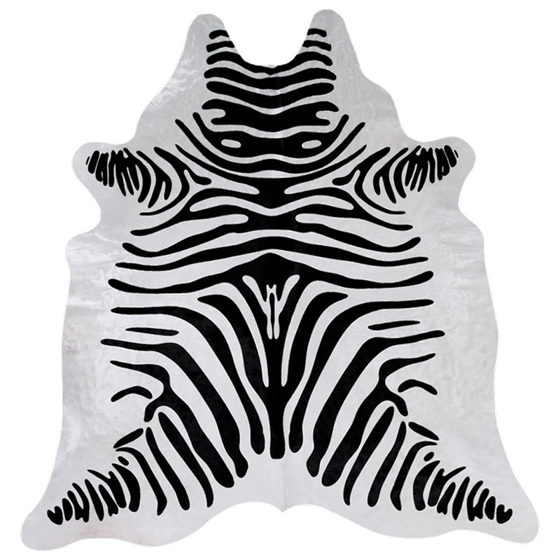 Tapis noir / blanc cassé Anikan