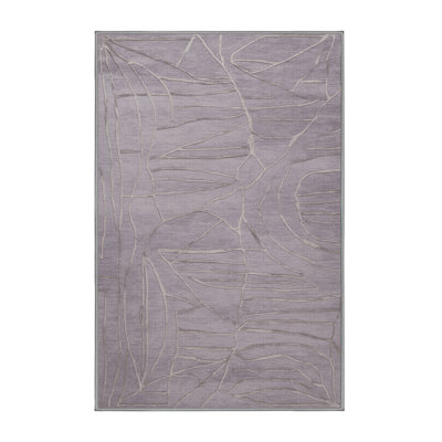 Tapis rose lavable à la machine