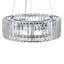 Abigeal 6 - Light Chandelier with Crystal Accents