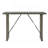 4PC Counter Height Dining Set Light Gray Finish Counter Height Table With Bench 2X Stools Foam Cushioned Seats Kitchen Dining Breakfast Furniture