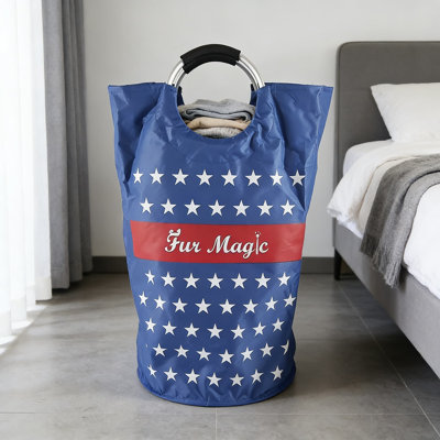 Foldable Laundry Hamper With Handles, Water-Resistant Oxford Fabric Collapsible Storage Basket For Clothes And Garments,Waterproof, Moisture-Proof, Stain-Resistant And Easy To Clean