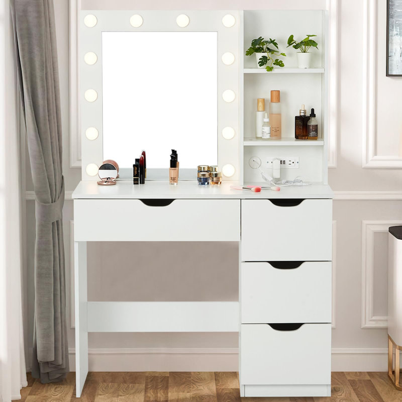 Coiffeuse Delara, Blanc