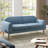 72.8" W Upholstered Loveseat-590119926