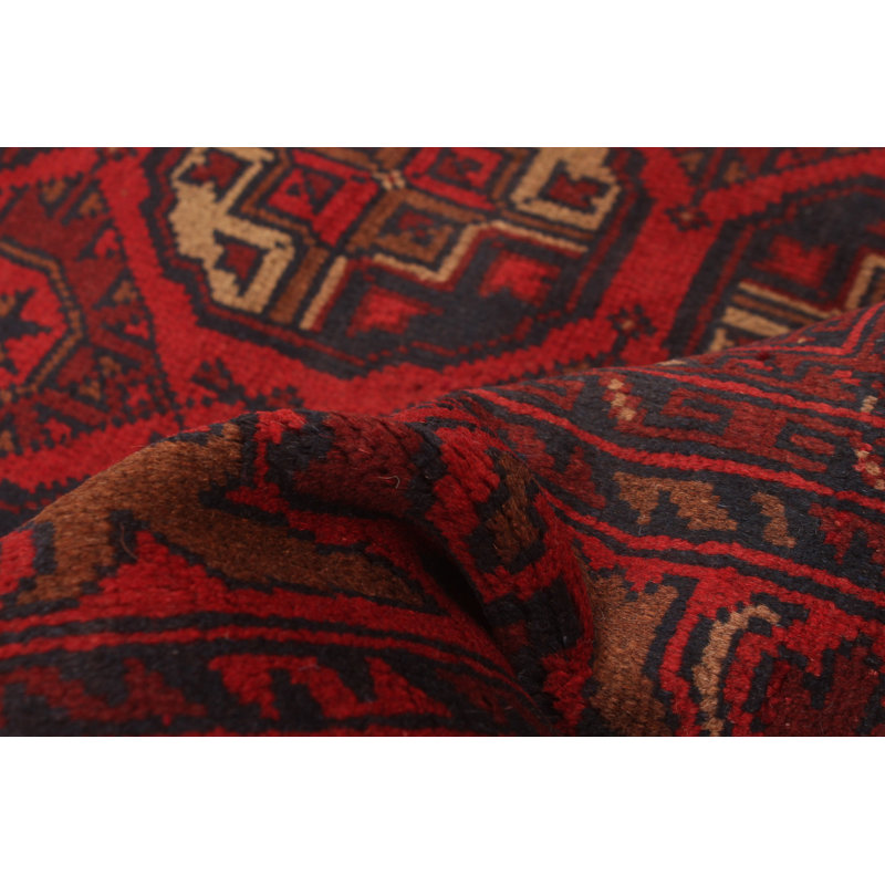 Tapis rouge Finest Khal Mohammadi 4 pi 10 po x 6 pi 7 po