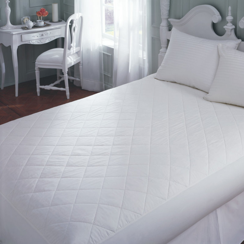 Protège-matelas en coton 5 po, Très grand lit