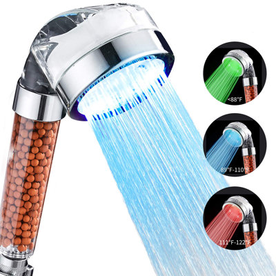 Jamilee Handheld Shower Head with Water Filtration