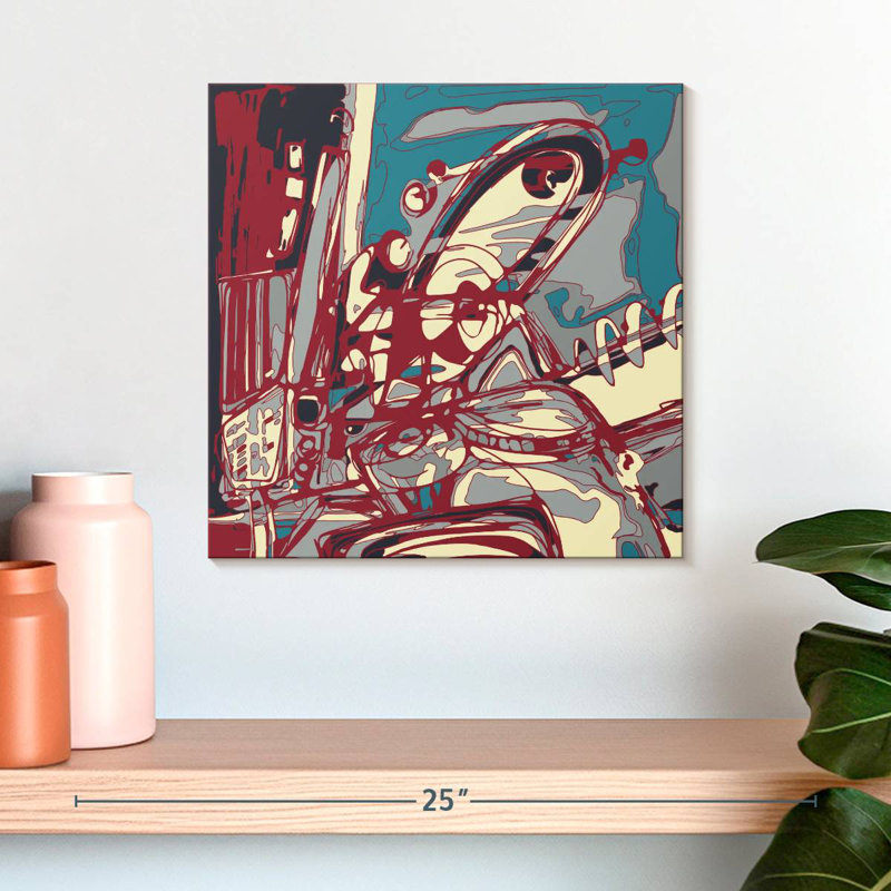 Motorcycle Ride Avery, 16" H x 16" W