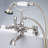 Stonington 3 Handle Deck Clawfoot Tub Faucet-19139527-19139523