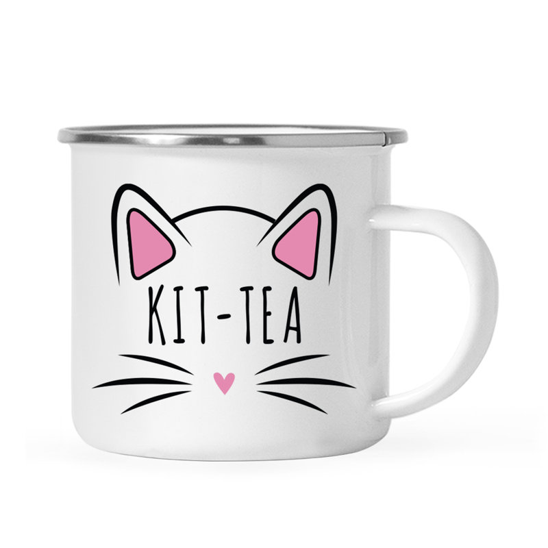Tasse à café «Funny Cat Lover Campfire», Trousse-thé