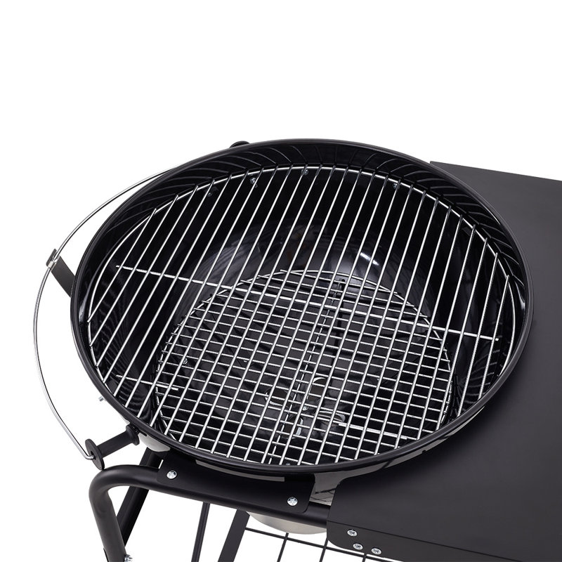 Dakota Fields Cacy 94.5cm W Kettle Charcoal Grill
