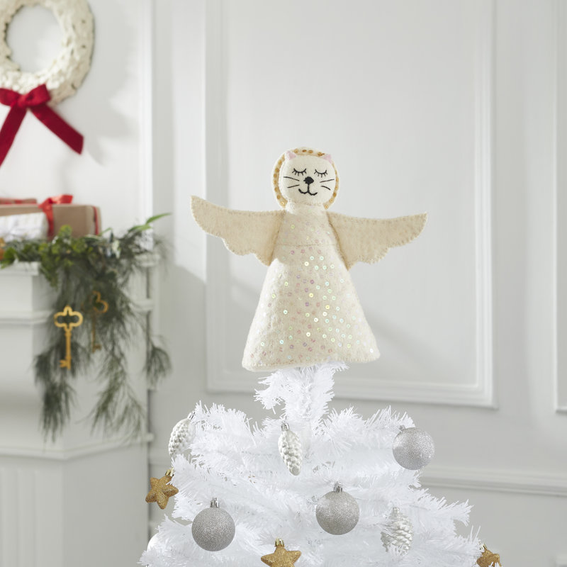 Cat Angel Tree Topper