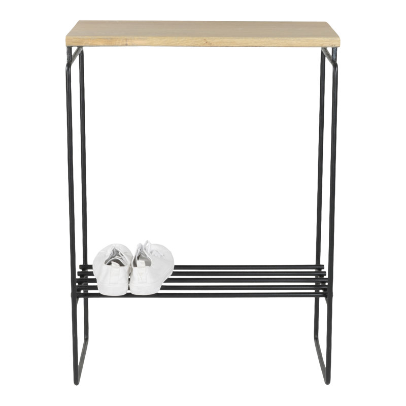 Clint 57cm Solid Wood Top Console Table